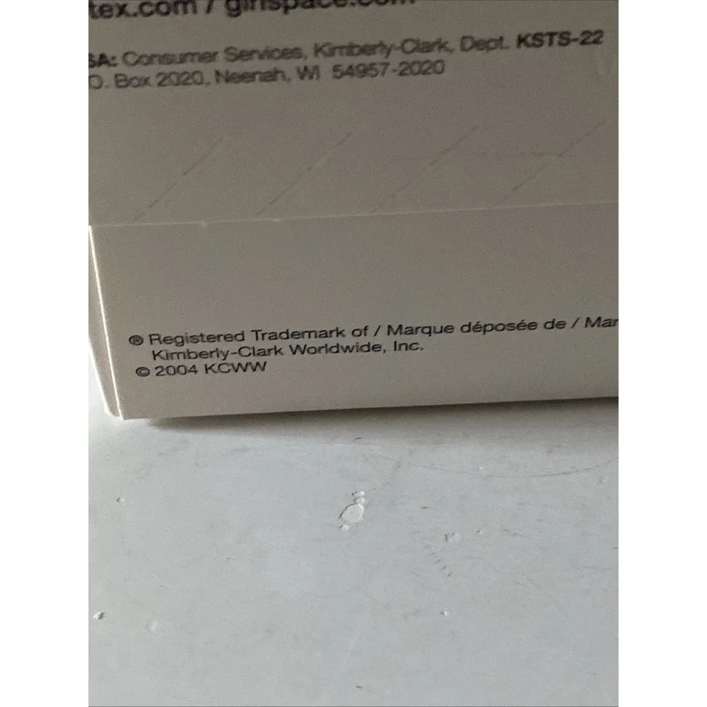 Kotex Security Tampons Super (2004)Cotton 22 Count Prop Discontinued Unscented